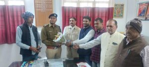 Read more about the article नए थाना प्रभारी ने दिया योगदान