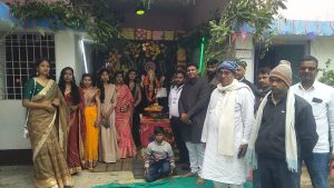 Read more about the article धूमधाम से मनाई गई सरस्वती पूजा, लोगों ने मांगा विद्या और सुख समृद्धि का वरदान