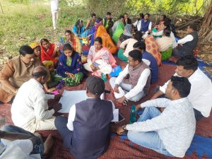 Read more about the article मुखिया मास्टर प्रशिक्षण दल नेकिया एसटी बहुल गांव का भ्रमण। सतबरवा