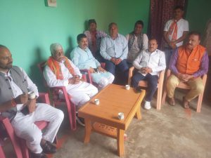 Read more about the article दिवंगत के परिजनों से मिले सांसद बीडी राम