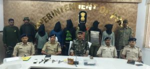 Read more about the article बरवाडीह पुलिस ने डकैती की योजना बना रहे 6 डकैत को हथियार के साथ किया गिरफ्तार