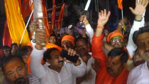 Read more about the article मंगलवारी जुलूस में राम के जयकारों से शहर गूंजा