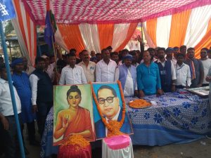 Read more about the article विश्रामपुर प्रखंड के कई जगहों पर मनाई गई बाबा साहब की 135 वीं जयंती
