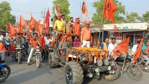 Read more about the article रामनवमी पूजा समिति ने निकाला बाइक जुलूस