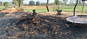 Read more about the article कोलसार और खलिहान में लगी आग, लाखों का नुक़सान
