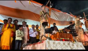 Read more about the article नपुर के नरसिंहपुर पथरा सरोवर में गंगा आरती संपन्न