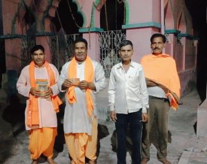 Read more about the article सामुहिक हनुमान चालीसा पाठ संपन्न