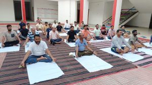 Read more about the article विश्व योग दिवस पर हरिहरगंज व पिपरा में योग शिविर का हुआ आयोजन