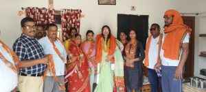 Read more about the article कार्यकर्ताओं को सम्मान कर गौरवान्वित हूं,अरुणा शंकर