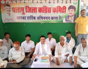 Read more about the article कांग्रेस जिला पदाधिकारी एवं प्रखंड अध्यक्षों की बैठक संपन्न