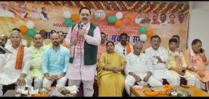 Read more about the article बीजेपी का विधानसभा स्तरीय अभिनंदन सह विजय संकल्प सभा आयोजित
