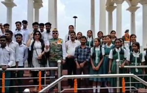 Read more about the article कारगिल शहीद स्मारक पार्क में मनाया गया : कारगिल विजय दिवस