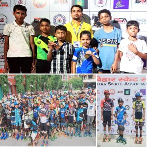 Read more about the article पटना में आयोजित स्केटिंग चैंपियनशिप में संत मरियम के पुष्कर ने जीता कांस्य पदक