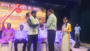 Read more about the article शब्द और स्वर मिल जाए तब जनता को सुख संभव हो पाएगा , अविनाश देव