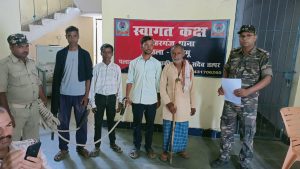 Read more about the article पुलिस ने चार वारंटी को भेजा जेल