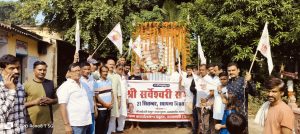 Read more about the article श्री सर्वेश्वरी समूह का स्थापना दिवस मना,निकली प्रभात फेरी