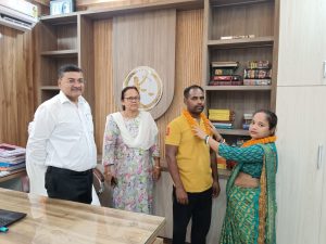 Read more about the article राष्ट्रीय लोक अदालत में पति-पत्नी के बीच तीन बर्ष से चल रहा है विवाद खत्म