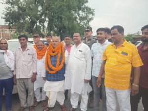 Read more about the article बिहार के मंत्री श्रवण कुमार का हरिहरगंज में स्वागत