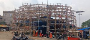 Read more about the article बरियातू में इस दुर्गा पूजा में दिखेगा संसद भवन का भव्य प्रारूप