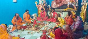 Read more about the article बरियातू में क्लश स्थापना के साथ शारदीय नवरात्र प्रारंभ