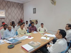 Read more about the article पीएलभी के साथ मासिक बैठक सह ट्रेनिंग का आयोजन