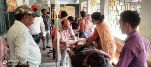 Read more about the article ट्रैक्टर और बाइक में टक्कर, दो घायल, ट्रैक्टर चालक फरार