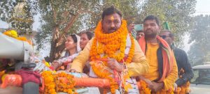 Read more about the article पांकी विधायक का सतबरवा में भव्य स्वागत