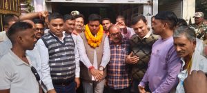 Read more about the article भाजपा विधायक आलोक चौरसिया का सतबरवा में जोरदार स्वागत