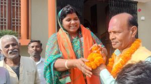 Read more about the article नवनिर्वाचित विधायक मिले भाजपा नेत्री से क्षेत्र के विकास हेतु मांगा सहयोग