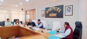 Read more about the article मुख्यमंत्री स्वास्थ्य सहायता योजना के सफल क्रियान्वयन को लेकर बैठक हुई सपन्न…