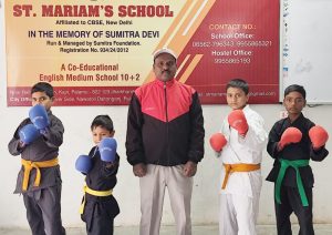 Read more about the article भूटान में आयोजित इंटरनेशनल कराटे चैंपियनशिप में संत मरियम के चार कराटेकार चयनित