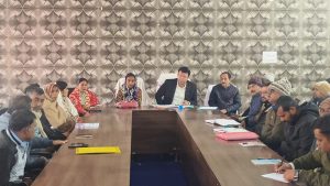 Read more about the article बीडीसी की बैठक में विभिन्न विभागों की हुई समीक्षा