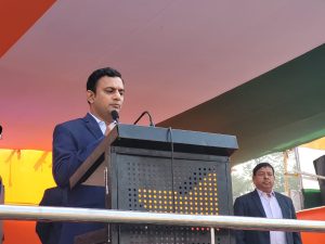 Read more about the article गणतंत्र दिवस मुख्य समारोह को लेकर हुआ परेड का अंतिम पूर्वाभ्यास