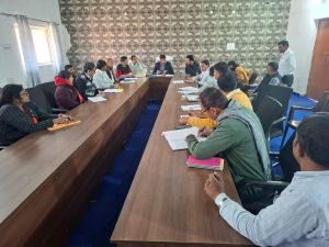 Read more about the article एसडीओ ने की आकांक्षी ब्लॉक कार्यक्रम की समीक्षा बैठक