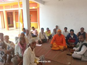 Read more about the article मंदिर का जीर्णोद्धार को लेकर बैठक सम्पन्न