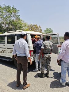 Read more about the article डीटीओ ने दिया मानवता का परिचय:सड़क दुर्घटना में घायल महिला को अपनी गाड़ी से पहुंचाया अस्पताल