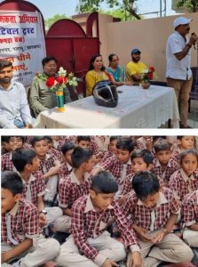 Read more about the article छात्रों को दी गई सड़क सुरक्षा नियमों की जानकारी
