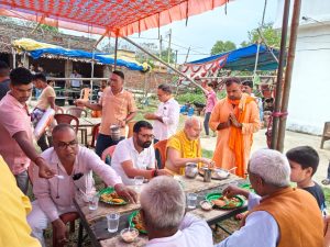 Read more about the article लहलहे में भागवत कथा का भंडारे के साथ हुआ समापन