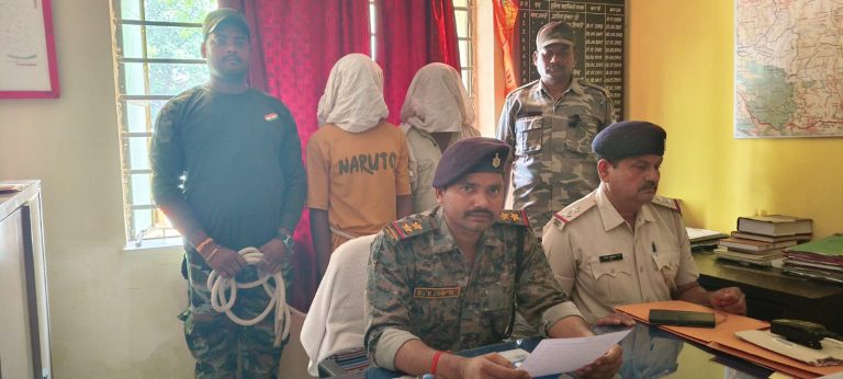 Read more about the article दो युवक अवैध हथियार के साथ गिरफ्तार