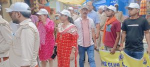 Read more about the article प्लास्टिक का उपयोग नहीं करने को लेकर आमजनों को किया गया जागरूक