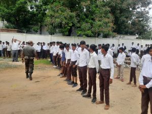 Read more about the article 50 छात्रों का एनसीसी कैडेट में हुआ चयन