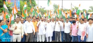 Read more about the article हर घर तिरंगा अभियान के तहत भाजपा ने निकाली तिरंगा यात्रा