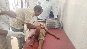 Read more about the article मिट्टी का दीवार गिरने से पांच वर्षीय बालक गंभीर, रेफर