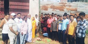 Read more about the article विश्रामपुर नप मुख्यालय स्थित गढ़ मोहल्ला सार्वजनिक दुर्गा मंडप का भव्य पूजा पंडाल हेतु हुआ भूमि पूजन