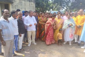 Read more about the article पूर्व केंद्रीय मंत्री अर्जुन मुंडा का पलामू में जोरदार स्वागत