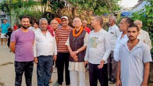 Read more about the article सांसद के पहल पर लगा नया ट्रांसफार्मर,ग्रामीणों में हर्ष