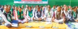 Read more about the article मनरेगा का नाम बदलने के खिलाफ जेएमएम का धरना