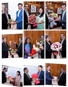 Read more about the article मुख्यमंत्री से अधिकारियों की मुलाकात , नववर्ष पर दी शुभकामनाएं, विकास और सुशासन पर जोर