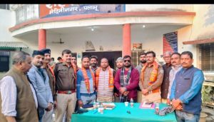 Read more about the article 15 जनवरी को भगवान श्री परशुराम की मूर्ति का नगर भ्रमण सह हनुमंत पूजा