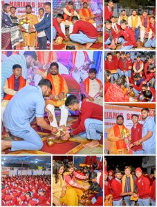 Read more about the article संत मरियम स्कूल में सरस्वती पूजा महोत्सव, छात्रों ने किया गुरु चरण पूजन